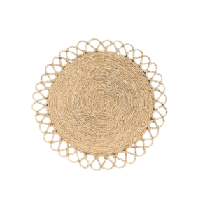 Tapis Rond Rafia