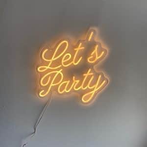 Néon “Let’s Party”