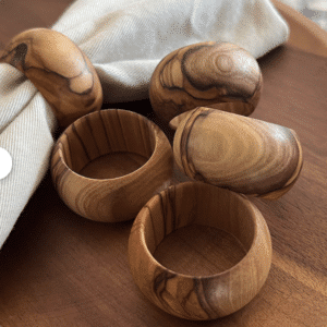 Rond de serviette en bois
