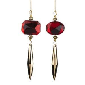 Bijoux ornement Rouge