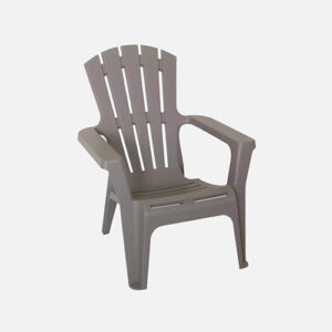 Fauteuil bas Taupe
