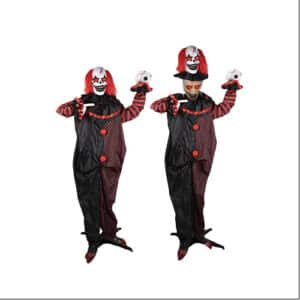 Clown à double tête