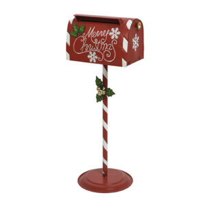 Boîte aux lettres du Père Noël sur pied