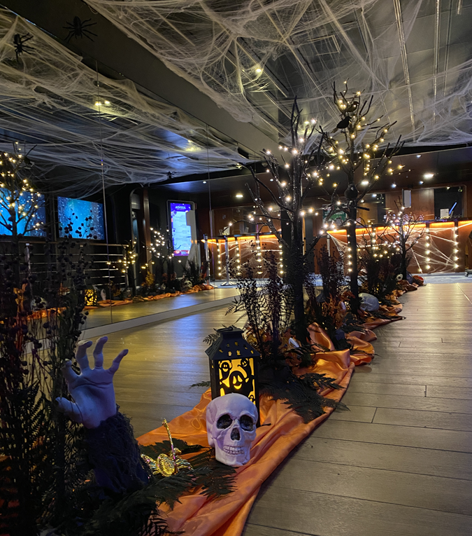 crane à poser tete de mort ec events location materiel decoration halloween