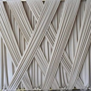 Fond Photo Rideaux blancs croisés