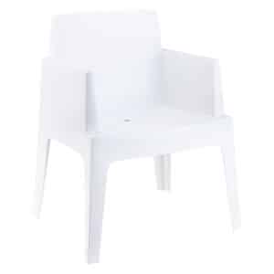 Fauteuil blanc
