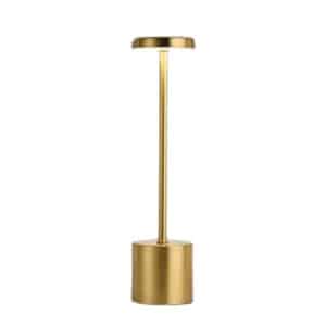 Lampe de table dorée